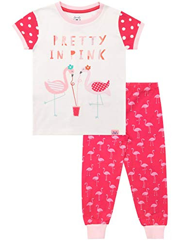 Harry Bear Girls Flamingo Pajamas Pink Size 8