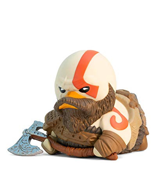 TUBBZ God of War Kratos Collectible Rubber Duck Figurine Official God of War Merchandise Unique Limited Edition Collectors Vinyl Gift TUBBZ God of War Kratos Collectible Rubber Duck Figurine Official God of War Merchandise Unique Limited Edition Collectors Vinyl Gift