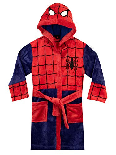 Marvel Boys Spiderman Robe Size 10 Red