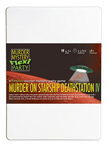 Murder Mystery Flexi Party Murder on Starship Deathstation IV Remastered 412 Player