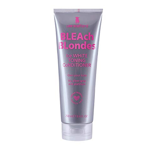 Lee Stafford Bleach Blondes Ice White Conditioner  A Silver toning conditioner for Blondes