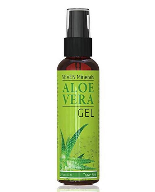 Travel Size Organic Aloe Vera Gel with 100 Pure Aloe From Freshly Cut Aloe Plant Not Powder No Xanthan So It Absorbs Rapidly With No Sticky Residue 2 fl oz Travel Size Organic Aloe Vera Gel with 100 Pure Aloe From Freshly Cut Aloe Plant Not Powder No Xanthan So It Absorbs Rapidly With No Sticky Residue 2 fl oz