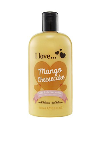 I Love Mango Cheesecake Bubble Bath  Shower Gel 500ml
