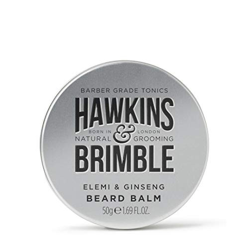 Hawkins Brimble Beard Balm 50g 169 fl oz Smooths Softens Conditions Award Winning British Grooming Product Made with Natural Ingredients CrueltyFree Vegan Gluten Hawkins Brimble Beard Balm 50g 169 fl oz Smooths Softens Conditions Award Winning British Grooming Product Made with Natural Ingredients CrueltyFree Vegan Gluten