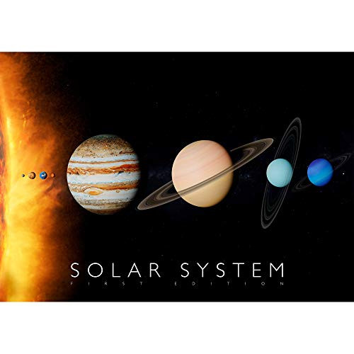 Curiscope Multiverse  Interactive Augmented Reality Poster Solar System