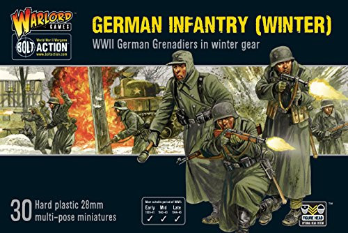 Bolt Action Winter German Grenadiers Infantry 156 WWII Military Wargamimg Plastic Model Kit Bolt Action Winter German Grenadiers Infantry 156 WWII Military Wargamimg Plastic Model Kit