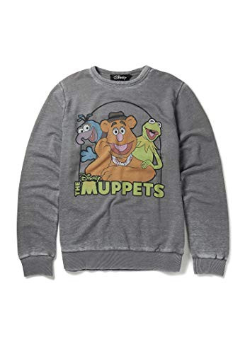 Recovered Disney The Muppet Show Classic Mid Grey Sweatshirt Size XL