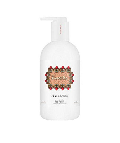 Claus Porto Favorito Liquid Soap Red Poppy 1014 Fl Oz Claus Porto Favorito Liquid Soap Red Poppy 1014 Fl Oz