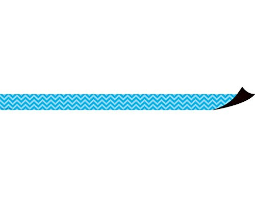 Teacher Created Resources Aqua Chevron Magnetic Border (77125)
