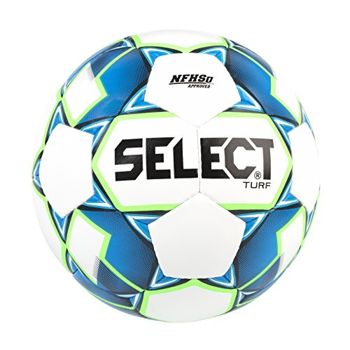 Select Turf Soccer Ball WhiteBlueGreen Size 5