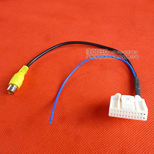 Wire Harness Adapter for Toyota RAV 4 20132018 Toyota Reiz with CD Radio Reversing Camera Rear View Backup Camera Video Input for inDash Factory Radio