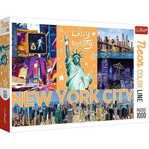 Trefl 1000 Piece Jigsaw Puzzle Neon City