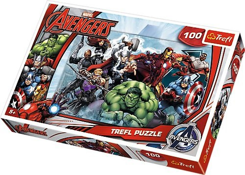 Trefl Disney Marvel Lets Attack Puzzle 100 Pieces