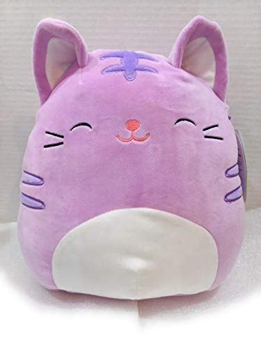 Kelly Toy Squishmallow Plush Stuffed Animal Valentines Easter Christmas Birthday Anytime Squad Squishmallows Purple Cat 12 Tabitha