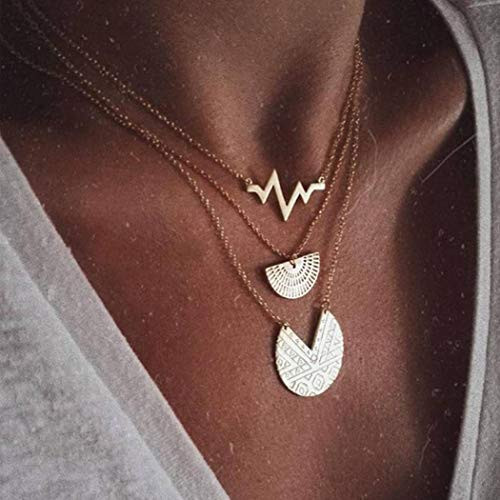 Simsly Simple Circle strip Choker Necklace Fashion Necklaces Pendant Jewelry Chain for Women and GirlsSilver Simsly Simple Circle strip Choker Necklace Fashion Necklaces Pendant Jewelry Chain for Women and GirlsSilver