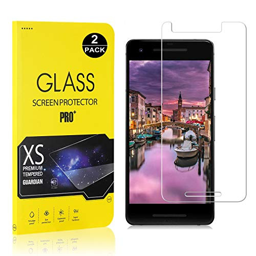 Screen Protector for Google Pixel 2 Bear Village Tempered Glass Screen Protector 9H Hardness Screen Protector Film for Google Pixel 2 2 Pack