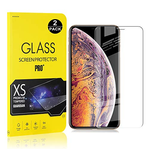 Screen Protector for iPhone Xs Max Bear Village Tempered Glass Screen Protector 9H Hardness Screen Protector Film for iPhone Xs Max 2 Pack