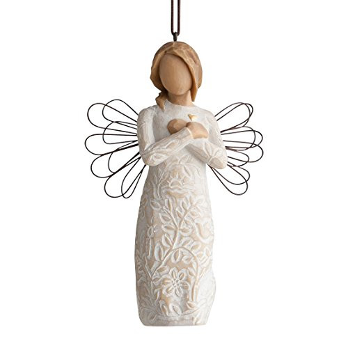 Willow Tree hand-painted sculpted Ornament, Remembrance