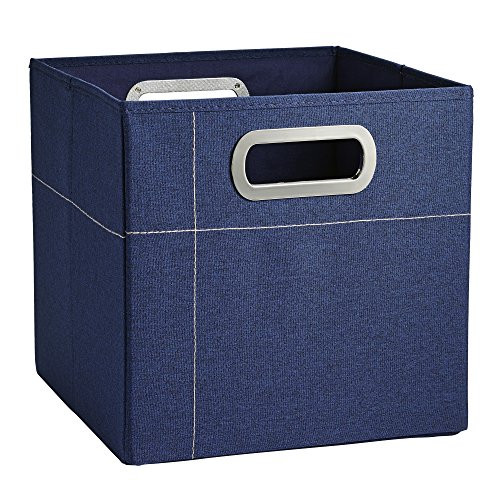 JJ Cole Storage Box, Heather Navy, 11"