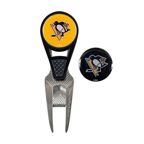 Team Effort NHL Pittsburgh Penguins CVX Mark Repair Tool & 2 Ball Markers Team Effort NHL Pittsburgh Penguins CVX Mark Repair Tool & 2 Ball Markers