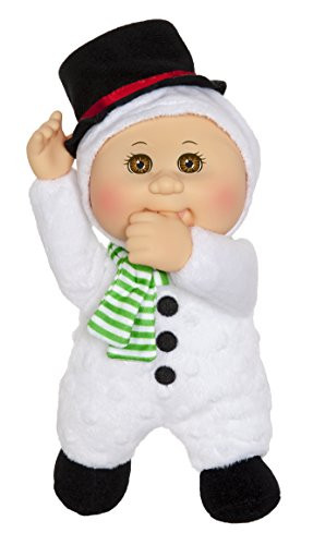 Cabbage Patch Kids 9 Inch Collectible Holiday Helpers Softbody Cuties Doll, Rudy Snowman