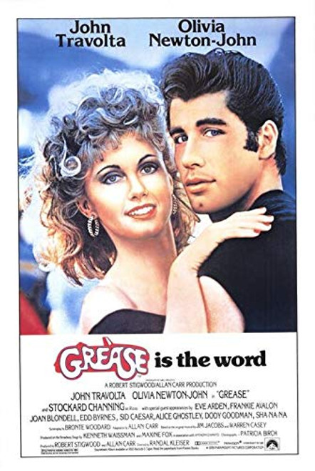 Kopoo Grease Poster Classic Movie Poster 24x36