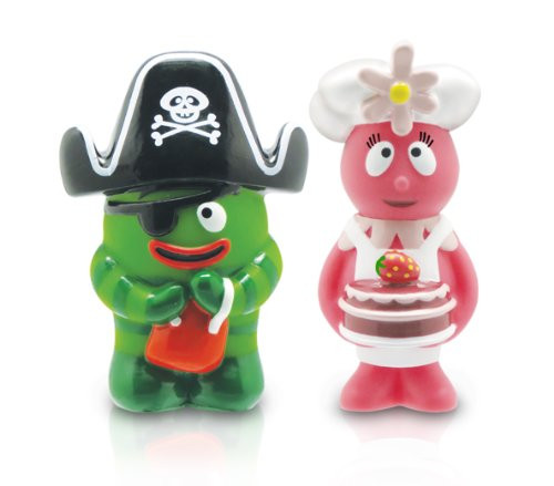 YO GABBA GABBA - 2- Collectible Figures: Brobee and Foofa (2-Pack)