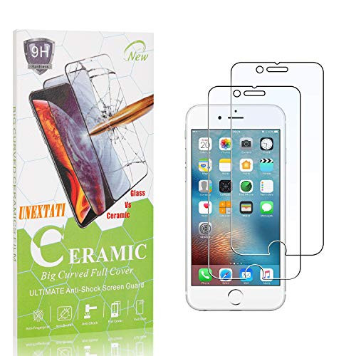 Screen Protector Compatible with iPhone 8 PlusiPhone 7 Plus UNEXTATI HD Clear Tempered Glass Screen Protector for iPhone 8 PlusiPhone 7 Plus 2 Pack