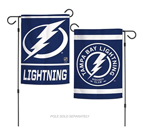WinCraft NHL Tampa Bay Lightning 12.5" x 18" Inch 2-Sided Garden Flag Logo