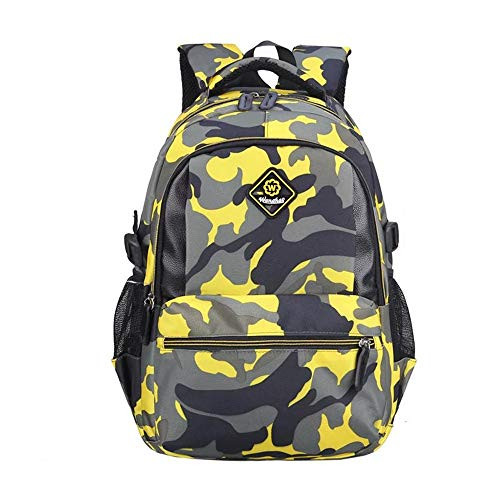 Bansusu Camouflage Printing Primary Middle School Bag Backpack for Elementary Boys Bookbag Travel Rucksack