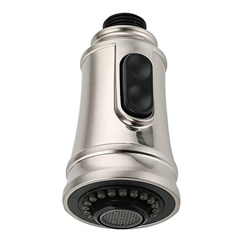 Kitchen Faucet Head Angle Simple Replacement Sprayer Nozzle Pull Down Faucet Pull Out Hose Spray Head brushed nickel