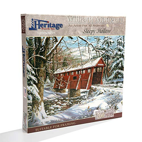 Heritage Puzzle - William Mangum - Sleepy Hollow - Jigsaw Puzzle - 550 Pc