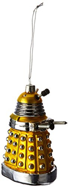 Doctor Who Kurt Adler Yellow Dalek Figural Ornament, 5-Inch Doctor Who Kurt Adler Yellow Dalek Figural Ornament, 5-Inch