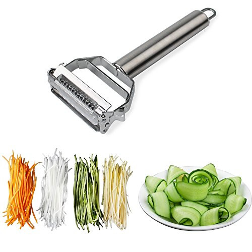 Stainless Steel Julienne Peeler Metal Fruit Vegetable Tools Rotary Sharp Grater Potato Carrot Slicers Cutter Kitchen Gadgets Stainless Steel Julienne Peeler Metal Fruit Vegetable Tools Rotary Sharp Grater Potato Carrot Slicers Cutter Kitchen Gadgets