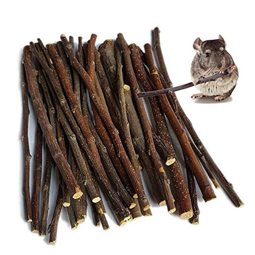 MaiTaiTai 500g Natural Apple Sticks Pet Snacks Chew Toys for Guinea Pigs Chinchilla Squirrel Rabbits Hamster Guinea Pigs