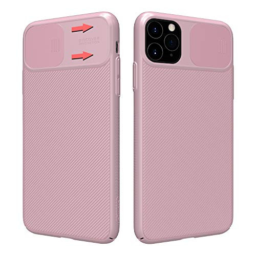 Nillkin iPhone 11 Pro max Case  iPhone 11 Pro max Cover Protective with Slide Camera Cover Upgraded CamShield Case for iPhone 11 Pro max 65 inch2019Pink