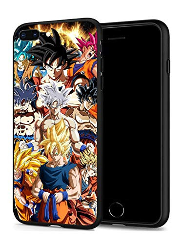 iPhone 7 Plus Case iPhone 8 Plus Case Anime Comic Series Protection Cover Back Case for iPhone 7 Plus 8 Plus SonGoku