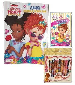 Fancy Nancy Coloring Book  Crayons with Play Pack Grab  Go Activity Set