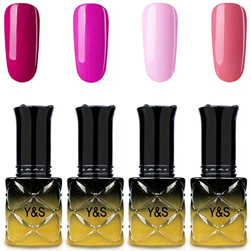 Gel Nail Polish YaoShun UV Nail Gel Kit Soak Off Nail Gel Blooming Flowers Series 4 Colors Nail Polish Gift Box UV LED Gel Polish Manicure Nail Art Kit at Home 8ml Gel Nail Polish YaoShun UV Nail Gel Kit Soak Off Nail Gel Blooming Flowers Series 4 Colors Nail Polish Gift Box UV LED Gel Polish Manicure Nail Art Kit at Home 8ml