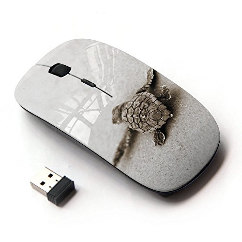 KOOLmouse  Optical 24G Wireless Mouse   Turtle Baby Cute Sand Sea Animal Marine