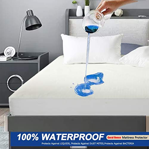 INGALIK Waterproof Mattress Protector King Breathable Mattress Cover 821 Deep Pocket Vinyl PVC and Phthalate Free INGALIK Waterproof Mattress Protector King Breathable Mattress Cover 821 Deep Pocket Vinyl PVC and Phthalate Free