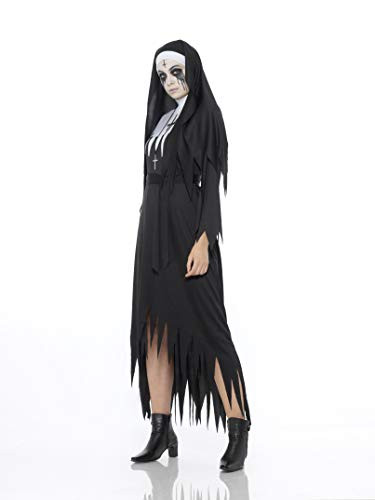 Karnival Costumes Demon Nun Costume Small BlackWhite