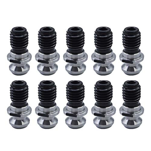 New 10Pcs CAT40 45°0740 Coolant Pull Stud Retention Knob Fit for Mazak Fadal HURCO Okuma