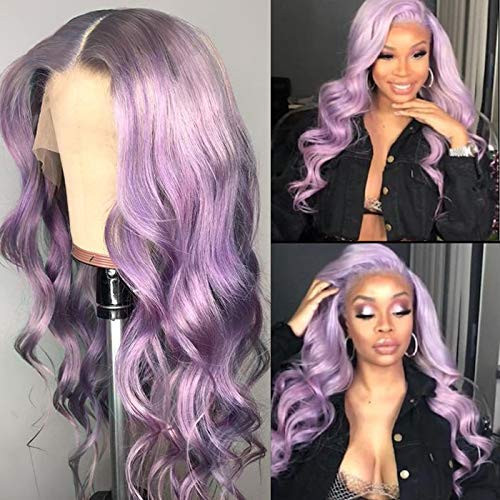 Purple Wig Evlynn Lace Front Wigs Long Wave Loose Curly Synthetic Fiber Heat Resistant Hair Glueless Natural Hairline Wigs With Baby Hair 24 Inch Purple Wig Evlynn Lace Front Wigs Long Wave Loose Curly Synthetic Fiber Heat Resistant Hair Glueless Natural Hairline Wigs With Baby Hair 24 Inch
