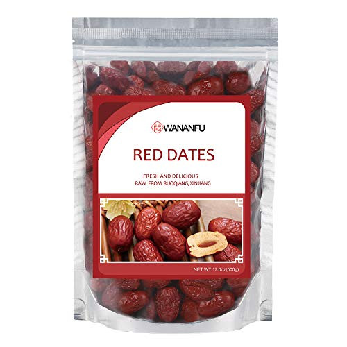 Ruoqiang Big Dried Red Dates From Ogigin Place Since Tang Dynasty Natual Dried CHINESE DATES No Sugar Added Superfoods Dried JUJUBE DATES 176 Ounces Bag