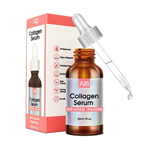 Collagen Serum with Hyaluronic Acid and Peptide Anti Aging Wrinkle Serum for Skin Tightening NonGreasy Vegan Collagen for Face Neck Eye 1 oz Collagen Serum with Hyaluronic Acid and Peptide Anti Aging Wrinkle Serum for Skin Tightening NonGreasy Vegan Collagen for Face Neck Eye 1 oz