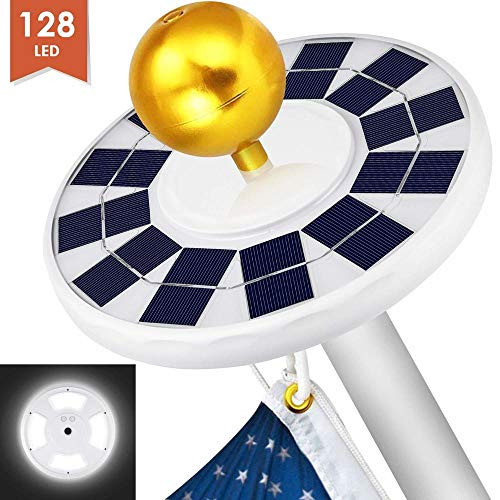 128 LED Flag Pole Light  Solar Flag Pole Light  Flagpole Solar Light Residential Outdoor  Flag Pole Solar Light  Flag Pole Lights Flagpole Light Flag pole Lights Solar Powered Solar Flagpole Light