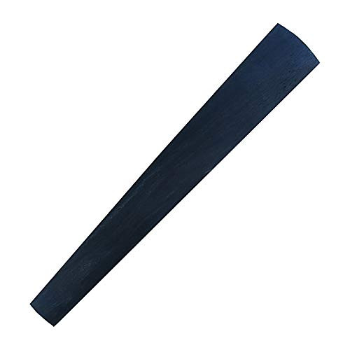 JinQu 1Pack Natural Violin Ebony Fingerboard 44 size setup for 44 violin parts accessories