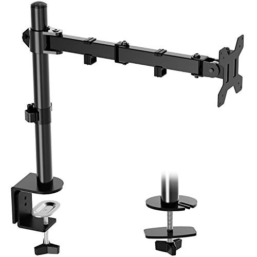 Single Monitor Arm Desk Mount Fully 