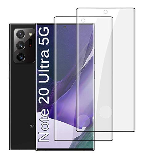 Galaxy Note 20 Ultra 5G Tempered Glass Screen Protector Fingerprint Sensor Support No Bubble Full Coverage for Samsung Galaxy Note 20 Ultra 5G Screen Protector 2 PCS Galaxy Note 20 Ultra 5G Tempered Glass Screen Protector Fingerprint Sensor Support No Bubble Full Coverage for Samsung Galaxy Note 20 Ultra 5G Screen Protector 2 PCS